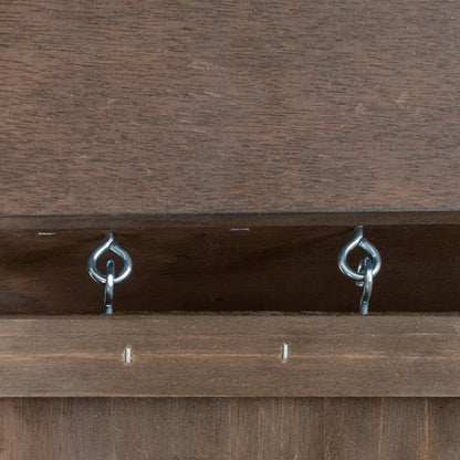 Wooden Rabbit Cage Pet Small Animal Hutch Portable Indoor with Openable Roof Ramp Removable Tray for Guinea Pigs 90x53x59 cm Brown