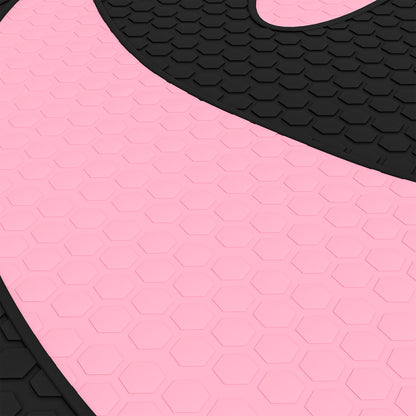 Height-Adjustable Fitness Stepper with 3 Levels (10/15/20 cm) Non-Slip Step bench Capacity up to 150 kg for Home Gym Pink