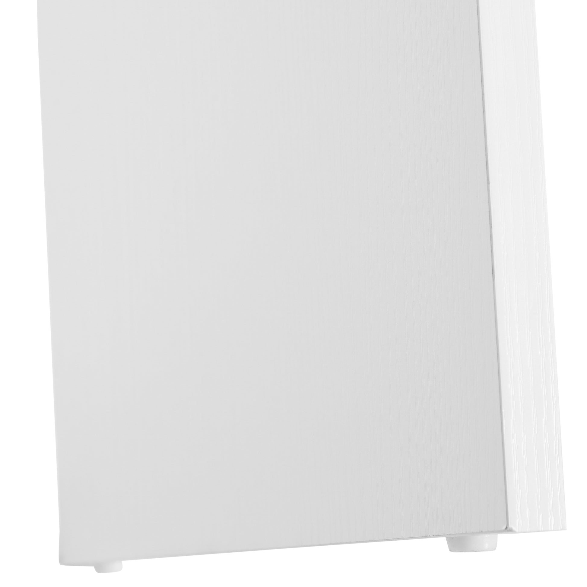 Corner Desk for Study and Office with 2 Drawers and 2 Shelves, Modern Wood Desk, 117x82x74 cm, White