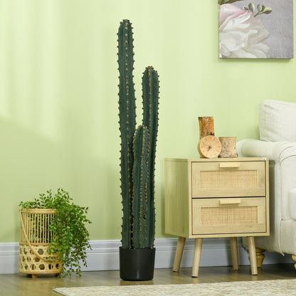 Highly Realistic Large Artificial Cactus Large Artificial Plant Dimensions: Ø 18 x 120H cm Green