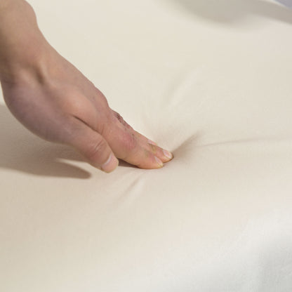 Living Room Armchair Nordic Lounge Chair with Armrest, Seat Cushion, Padded Armchair with Wooden Frame, Armrest Chair with Velvet Look, Upholstered Chair for Bedroom Off-white