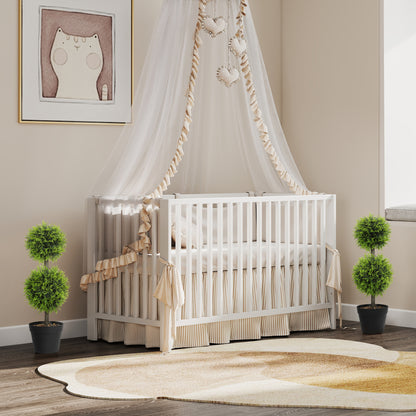 Set of 2 Decorative Artificial Plants, 60 cm Potted Boxwood Topiary Balls, Faux Greenery for Indoor & Outdoor Décor