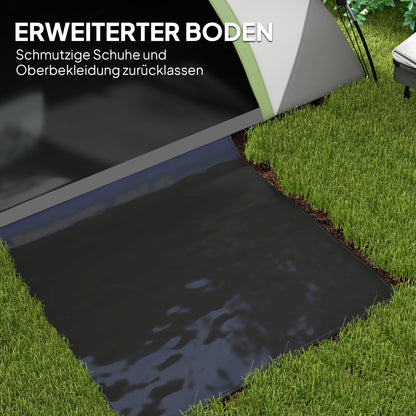 Dome Tent for 2 People Light, Stable Waterproof Family Tent with Door & Window Pack Bag, Hook, Camping Tent with 3000mm Water Column Tent for Camping Travel Trekking Garden