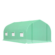 Foil Greenhouse Film Greenhouse Greenhouse Cold Frame Plant House Tomato House Gable Roof 450 × 300W × 205H cm
