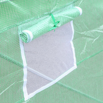 Foil Greenhouse Film Greenhouse Greenhouse Cold Frame Plant House Tomato House Gable Roof 450 × 300W × 205H cm