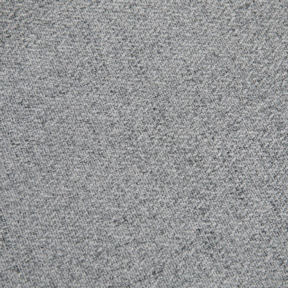 Upholstered Armchair with Cushion Lounge Sofa with Linen Look, Steel Legs, for Living Room, Bedroom, Gray, 76 x 68 x 80 cm