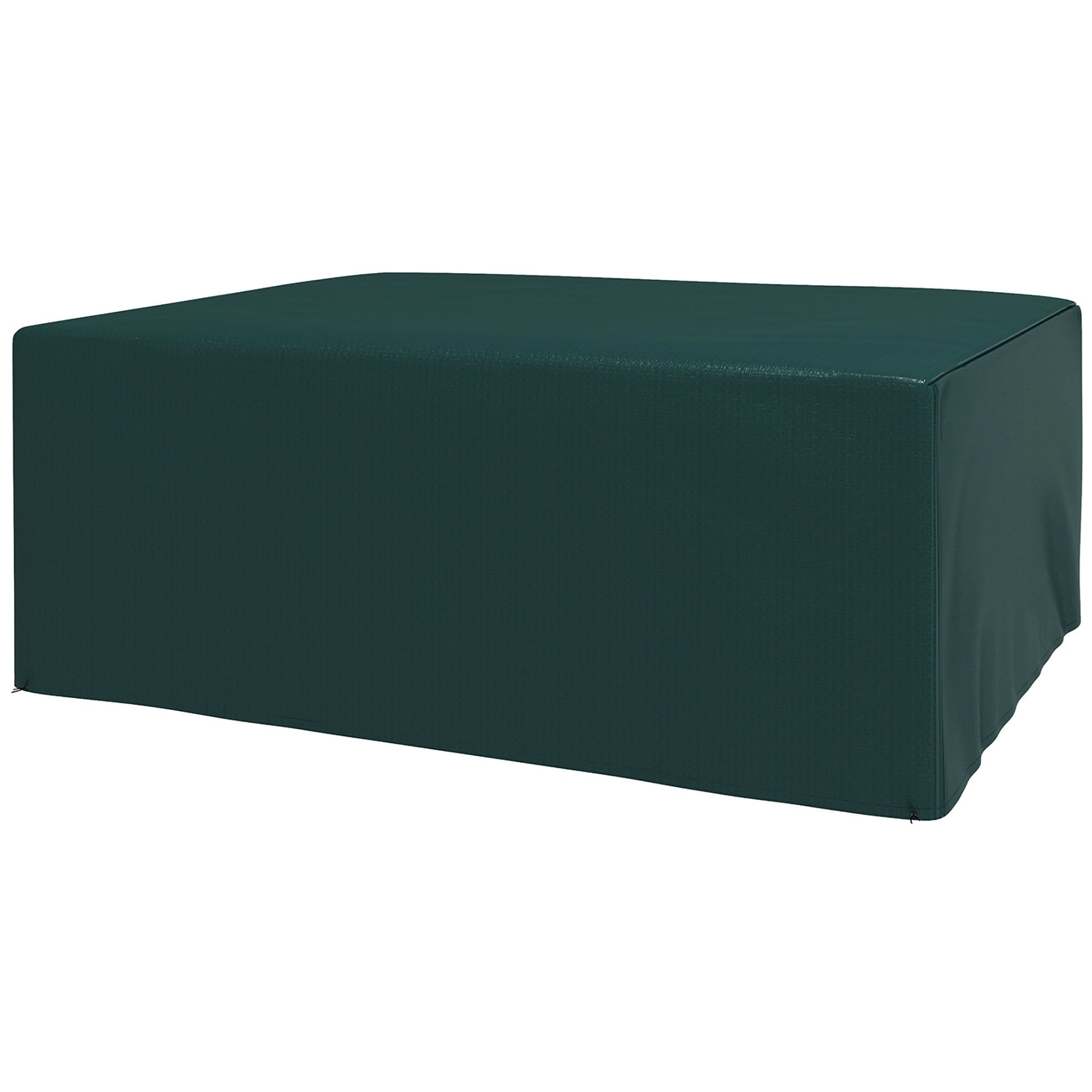 Protective Cover for Garden Furniture Winterproof Waterproof Cover Anti-UV Tarpaulin Fabric Cover Hood for Garden Tables Patio Furniture Rectangular 235 x 190 x 90cm Green