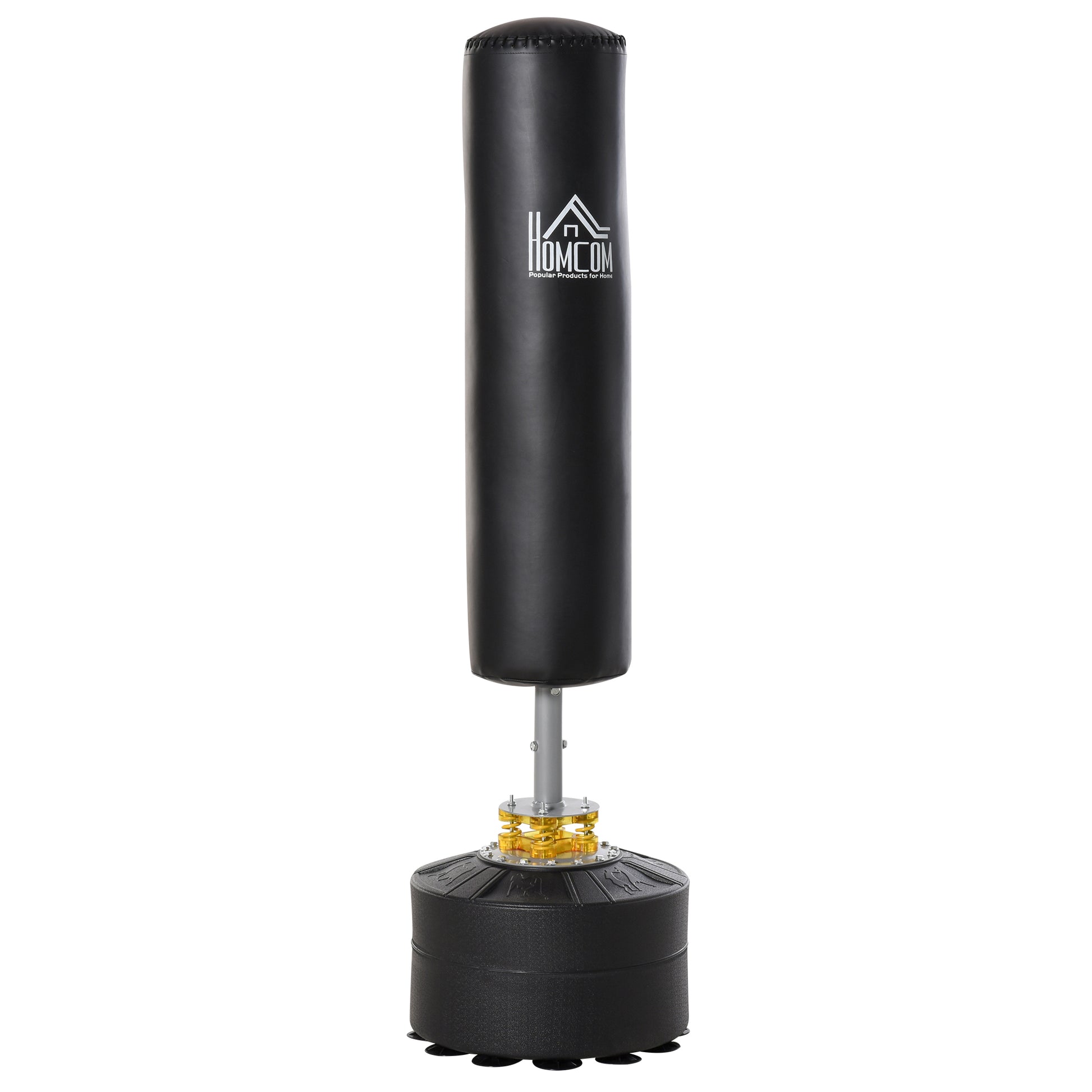 Freestanding Punching Bag 170cm Stand Boxing Bag with Suction Cup Base Kickboxing Bag Heavy Boxing Trainer for Adults Teenagers Fitness Punching Bag for Strength Training Boxing MMA Training