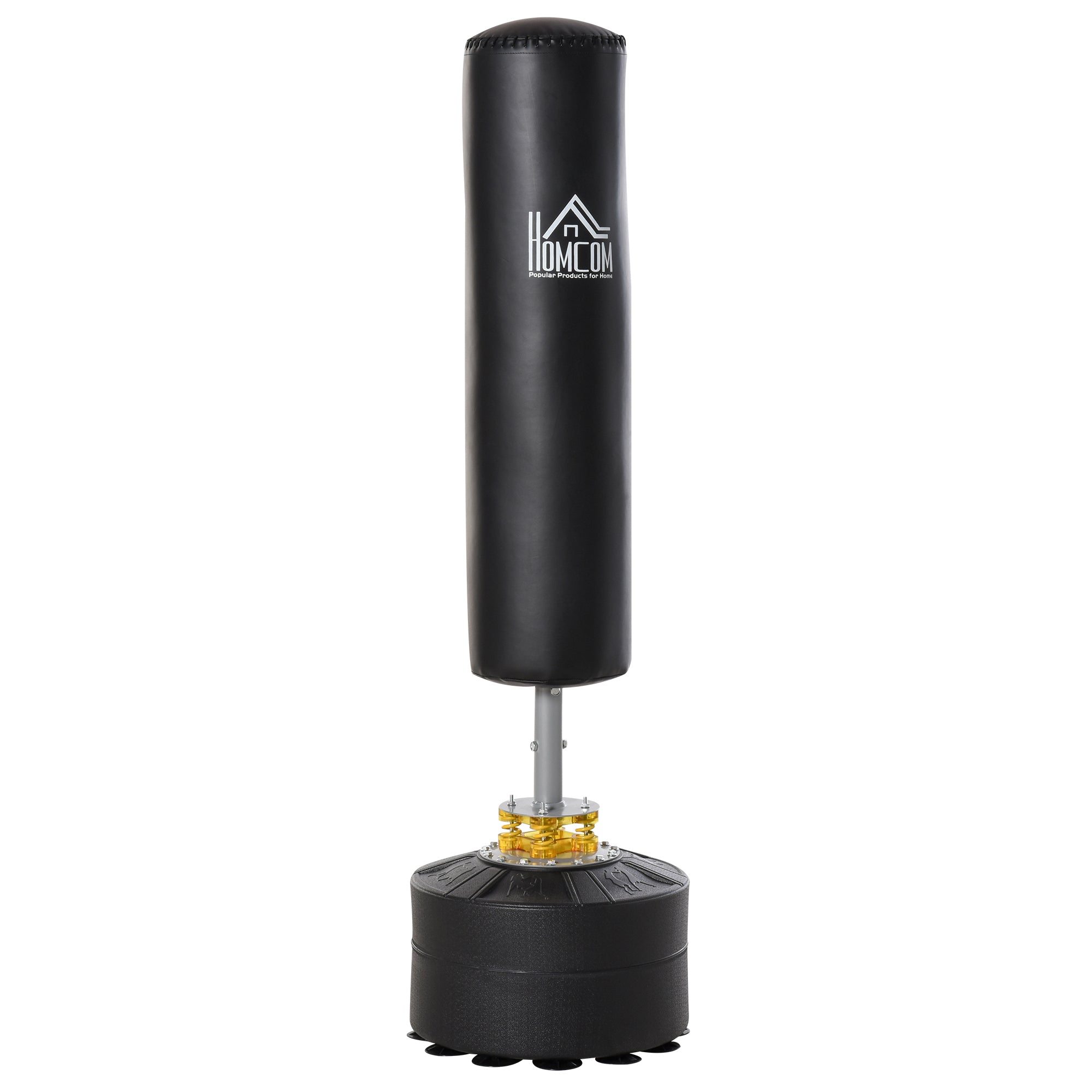 Freestanding Punching Bag 170cm Stand Boxing Bag with Suction Cup Base Kickboxing Bag Heavy Boxing Trainer for Adults Teenagers Fitness Punching Bag for Strength Training Boxing MMA Training