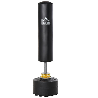 Freestanding Punching Bag 170cm Stand Boxing Bag with Suction Cup Base Kickboxing Bag Heavy Boxing Trainer for Adults Teenagers Fitness Punching Bag for Strength Training Boxing MMA Training