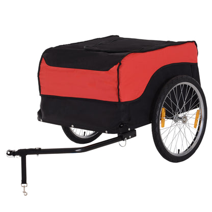 Transport Trailer Cargo Trailer Bike Cargo Trailer Cargo Trailer (Red-Black)