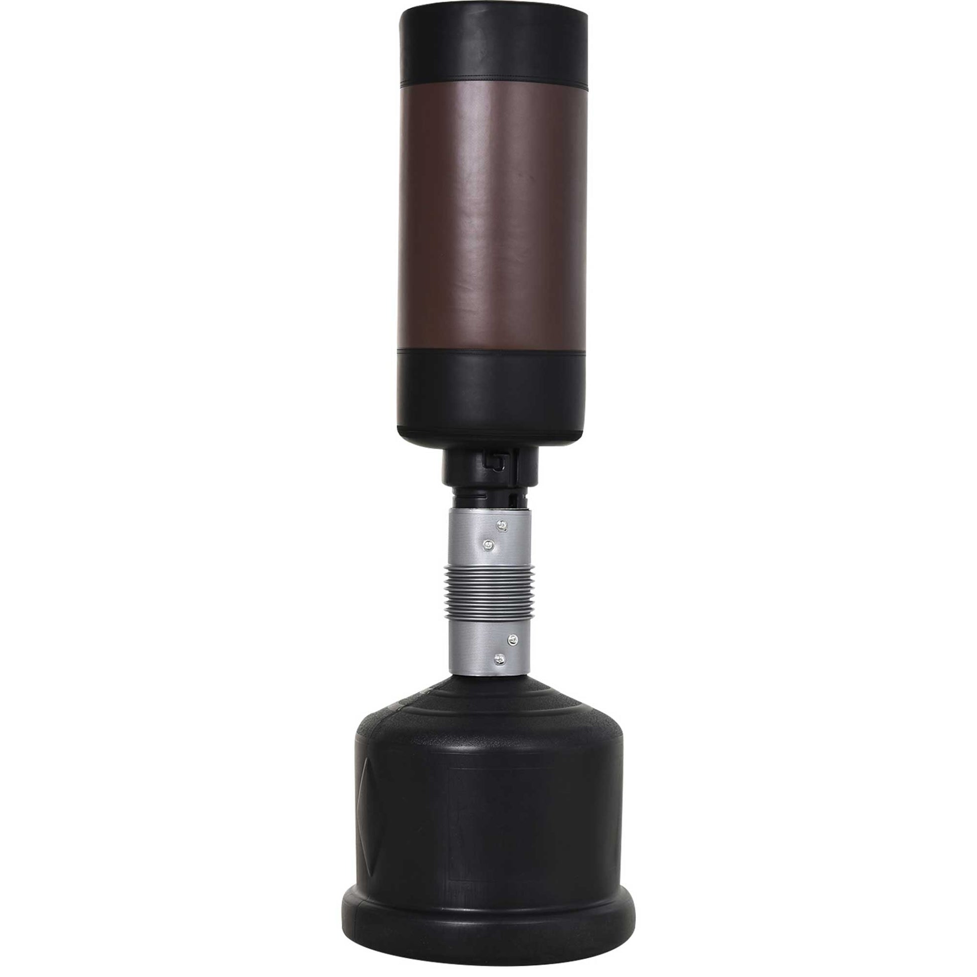 Freestanding Punching Bag Boxing Bag Dummy Training Partner Punching Bag 158-186 cm Height Adjustable NEW Black+Brown