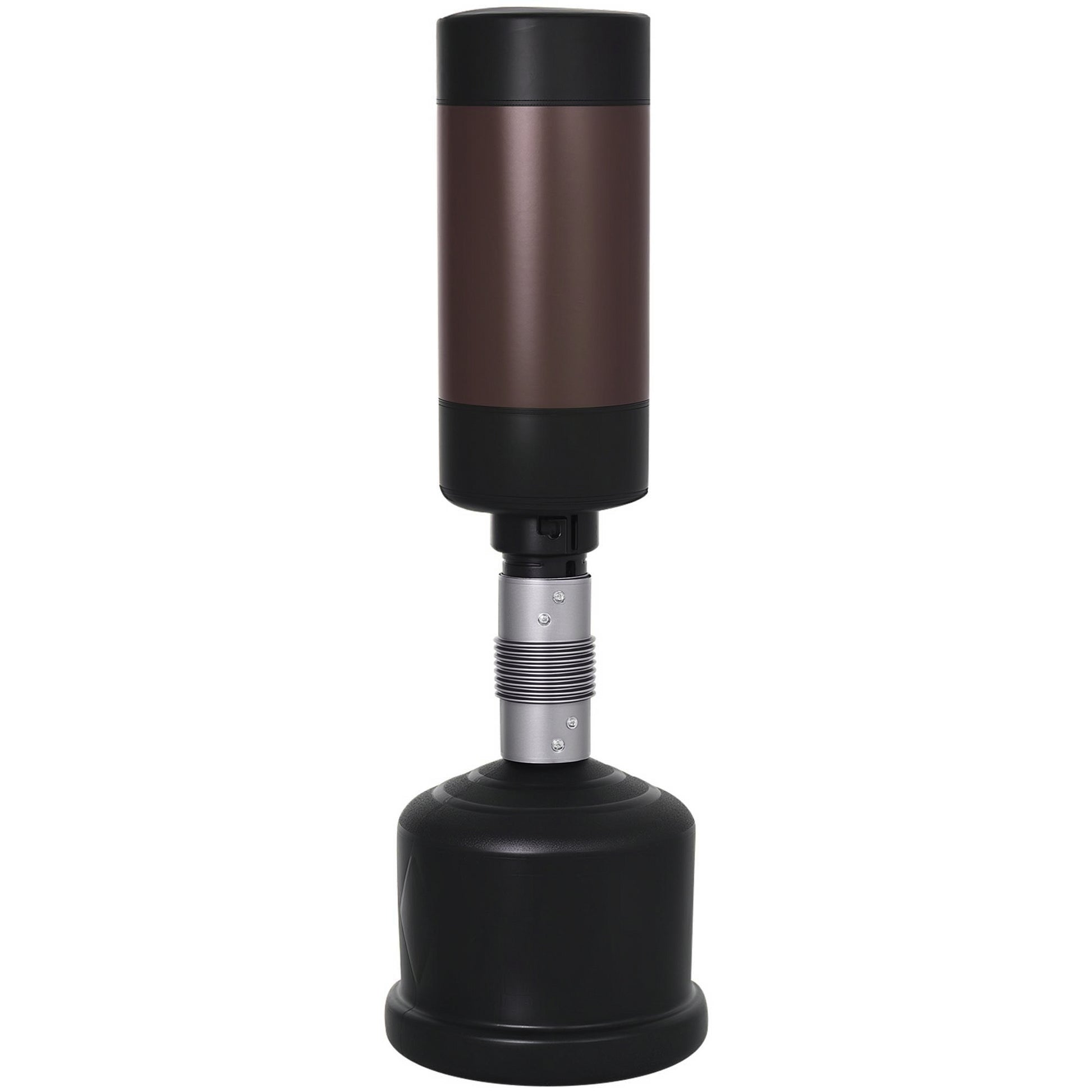 Freestanding Punching Bag Boxing Bag Dummy Training Partner Punching Bag 158-186 cm Height Adjustable NEW Black+Brown