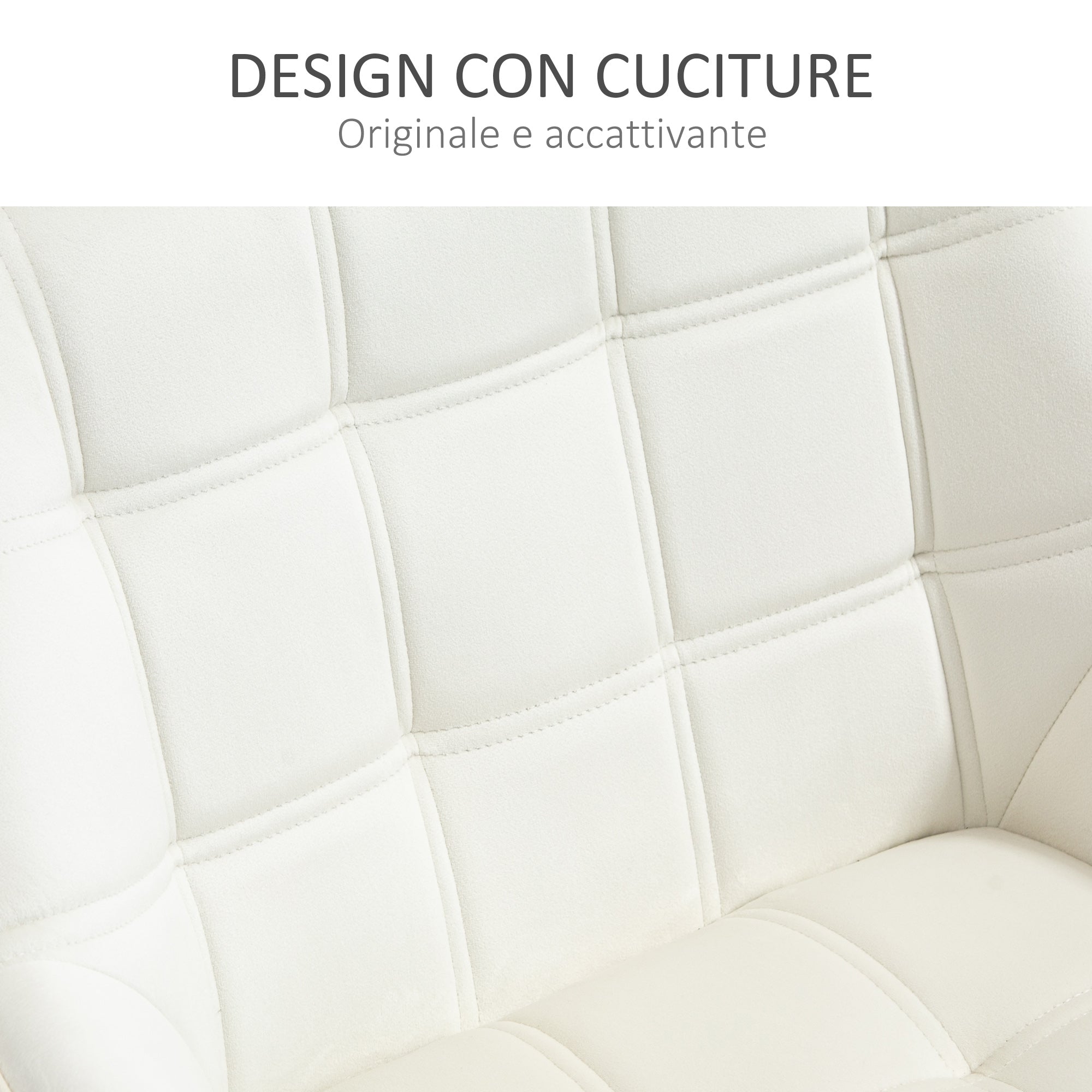 Scandinavian Design Armchair, Velvet and Wood Armchair, Cream Color, for Living Room or Office, 67x61.5x71cm