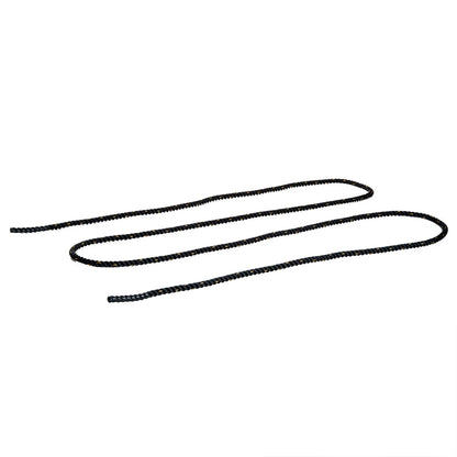 Battle Rope Ø38 mm 9m Length Battling Power Exercise Fitness Crossfit Polyester Ultra Resistant Black