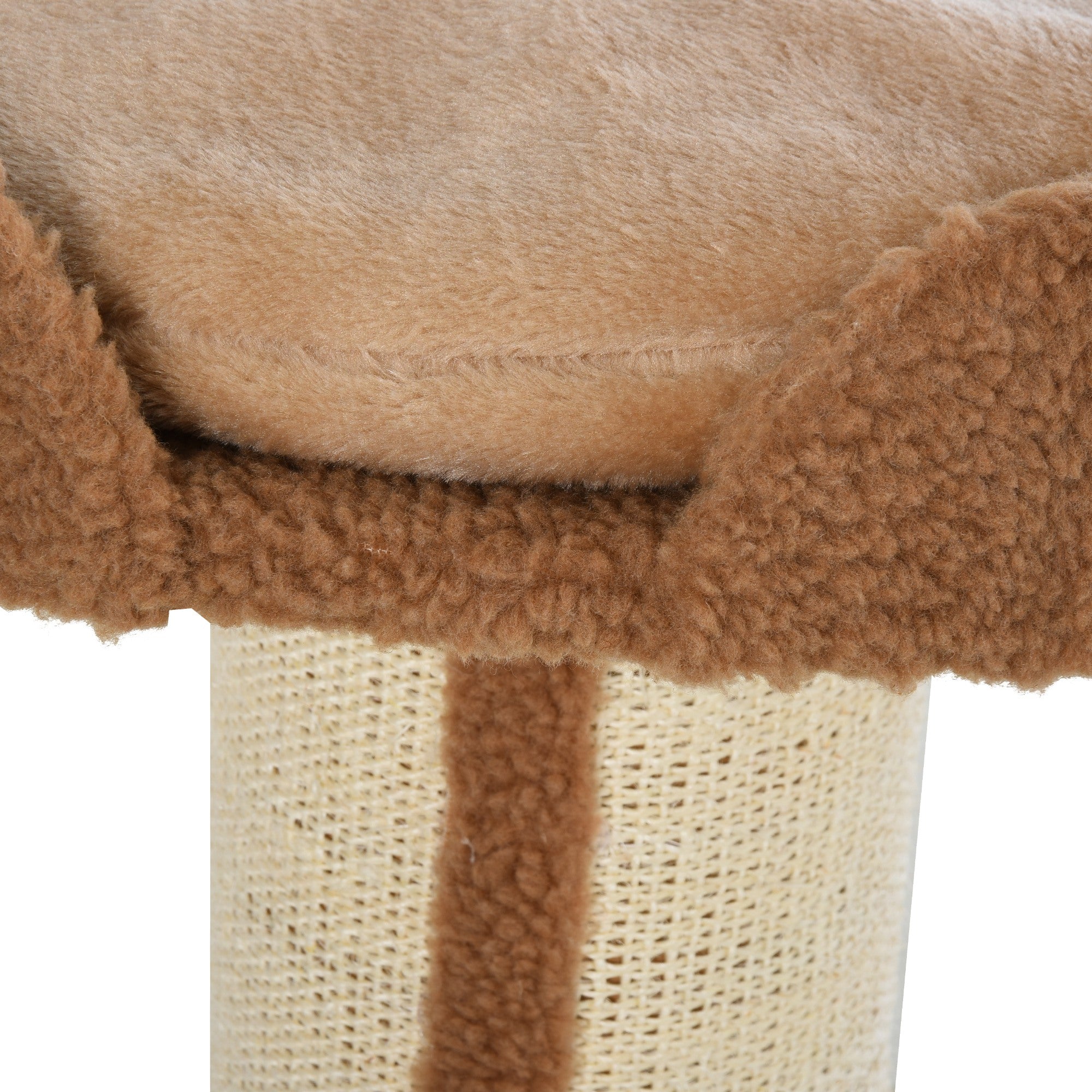Cat Tree 91 cm Cat Tower with Sisal Posts, Platform, Cushion Multi-Level Cat Scratching Tree, Climbing Tree, for Medium Cats, Light Brown