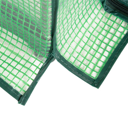 Balcony Mini Greenhouse with 4 Shelves, Mini Greenhouse, Greenhouse, Tomato House, Plant House, Cold Frame, Metal, Green, 80 x 49 x 160 cm