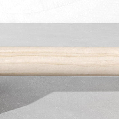 SPORTNOW 2-Piece Push-Up Handles, Non-Slip Wooden Parallettes Push-Up Bars for Muscle Training, Strength Training, Natural