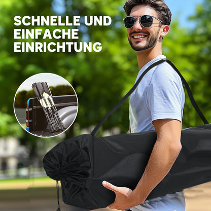 Folding Chair 2 Seater Foldable Camping Chair with Cup Holder Carry Bag Outdoor Folding Chair up to 250kg Load Capacity Sturdy Lightweight Padded Fishing Chair Garden Chair for Garden Camping Beach