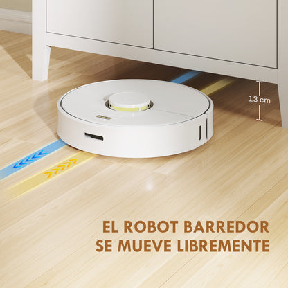 2-Door Sideboard Modern Living Room Sideboard with Drawer Adjustable Shelf and PU Handles Auxiliary Furniture for Dining Room Hallway 31.5x15.7x35.4 inches White and Oak