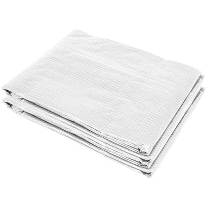 Greenhouse Cover Film 3x2x2m, waterproof garden film with UV protection, PE film, cover for gardening greenhouse tunnel film for outdoor area, plants, White