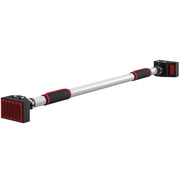 SPORTNOW Pull-Up Bar for Door Adjustable Pull-Up Bar from 95 cm to 123 cm Load 200 kg for Home Gym Exercise and Training Black and Red
