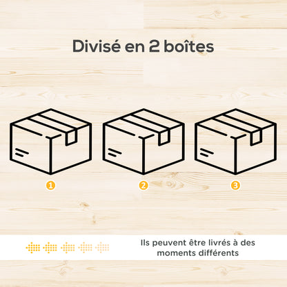 Corner Garden Set 5 Seater Rattan Effect Wicker with Cushions and Rectangular Coffee Table - Bohemian Design