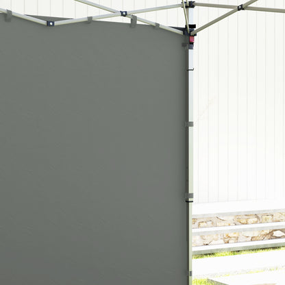 Replacement Side Panels for Gazebo 3 x 3 or 3 x 6 m 2 pieces Dark Grey