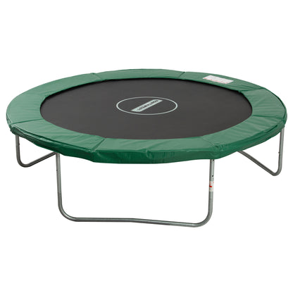 Trampoline Edge Cover Safety Net Weatherproof Tarpaulin Ladder Edge Cover: Ø 244cm Green