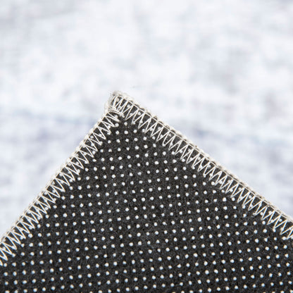 Modern Velvet Diamond Pattern Living Room Rug 230x160 cm Geometric Rug with Non-Slip Base for Bedroom Office Study Multicolor