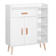 Sideboard Buffet Cabinet Console Table Multi-Functional Furniture for Dining Room Living Room Bathroom Hallway 31.5x11.6x37.8 inches
