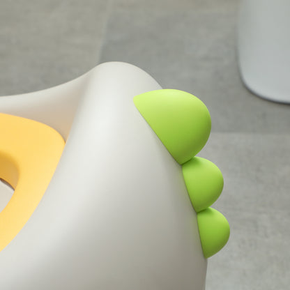 3-in-1 Children's Potty, Removable Potty, Potty with Handles, for Children 6-72 Months, Up to 50 kg Capacity, Plastic, Faux Leather, Gray