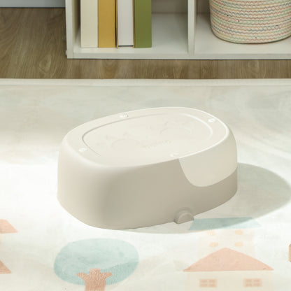 3-in-1 Children's Potty, Removable Potty, Potty with Handles, for Children 6-72 Months, Up to 50 kg Capacity, Plastic, Faux Leather, Gray