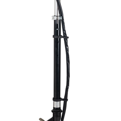 Foldable Electric Scooter for Kids 7-14 Years Max. 50 kg Scooter with Max Speed 12 km/h Adjustable Height Start Switch and Brakes 75x36x82-93 cm Black