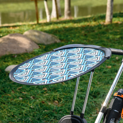 Baby Tricycle 6 in 1 Evolutionary Tricycle for Kids +12 Months with Foldable Canopy Telescopic and Detachable Push Handle Adjustable Seat Basket and Bottle Holder Blue and White