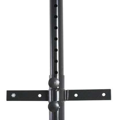 Heavy Bag Hanger Wall Mount Punching Bag Holder up to 100 kg Capacity 60-88cm height-adjustable Black