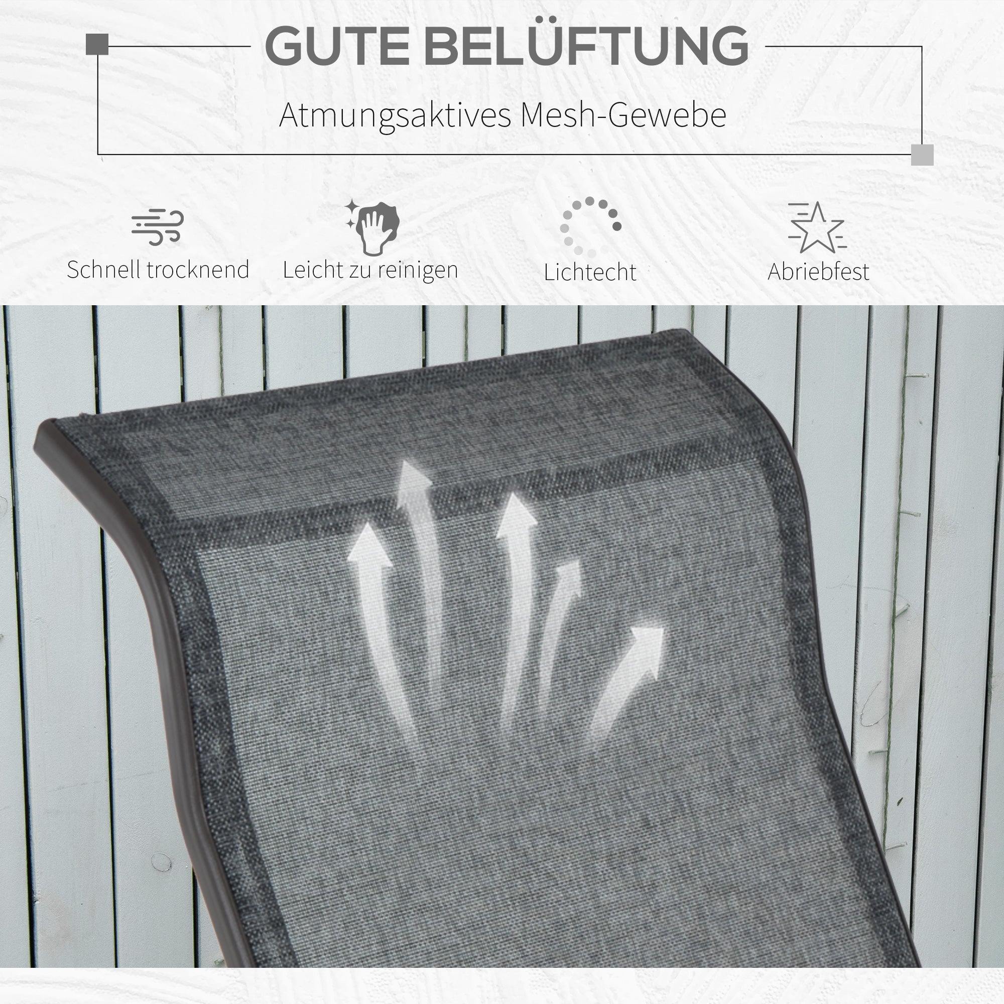 Swing Chair Garden Garden Chair Relax Chair Garden Swing Garden Metal Swing Chair for Garden Terrace Balcony Texteline Gray 60 x 73 x 104 cm