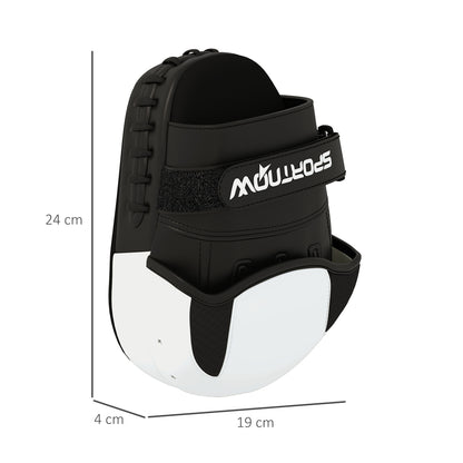 SPORTNOW Boxing Focus Mitts, Boxing Gloves, for Boxing Training, with Finger Cover, Strike Shields for Muay Thai, Kickboxing, Martial Arts, MMA, White