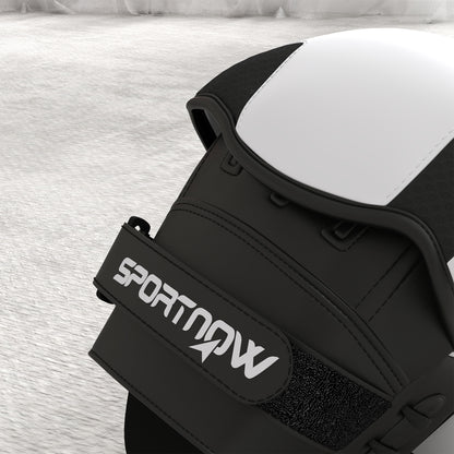 SPORTNOW Boxing Focus Mitts, Boxing Gloves, for Boxing Training, with Finger Cover, Strike Shields for Muay Thai, Kickboxing, Martial Arts, MMA, White