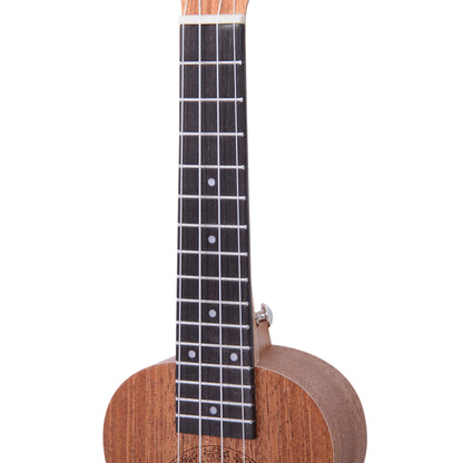 21-Inch Soprano Ukulele for Beginners Hawaiian Concert Ukulele Aquila Nylon Strings Wood Material 53x17.5x6.2 cm