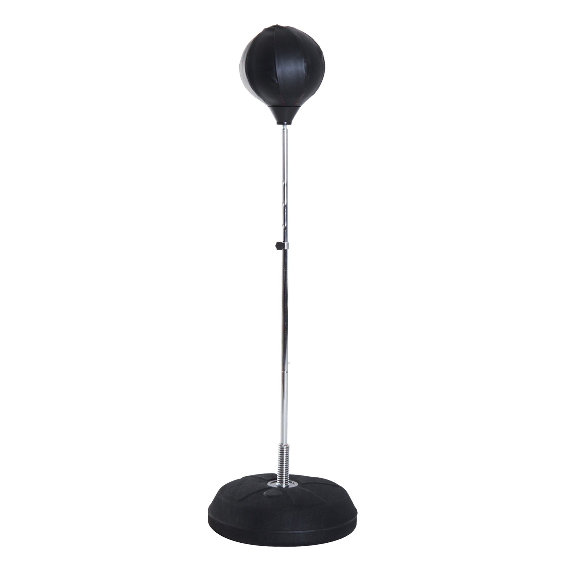 Punching Ball Set 126-144cm Height Adjustable Boxing Stand with Stand Base Boxing Pear Gloves Pump Freestanding Punching Bag Speedball Boxing Training Stand for Adults Teens