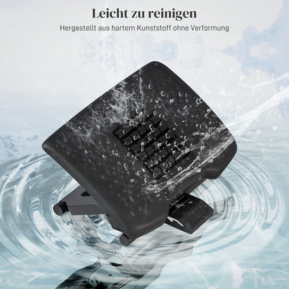 Footrest Desk Ergonomic 3 Step Height Adjustable Footrest Footstool with Massage Function Footrest for Home Office, Home, Office