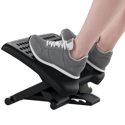 Footrest Desk Ergonomic 3 Step Height Adjustable Footrest Footstool with Massage Function Footrest for Home Office, Home, Office