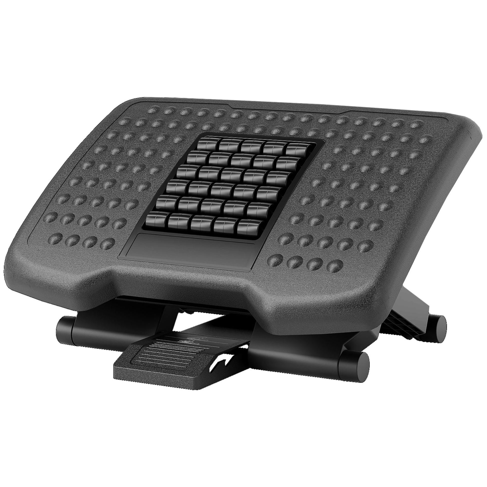 Footrest Desk Ergonomic 3 Step Height Adjustable Footrest Footstool with Massage Function Footrest for Home Office, Home, Office