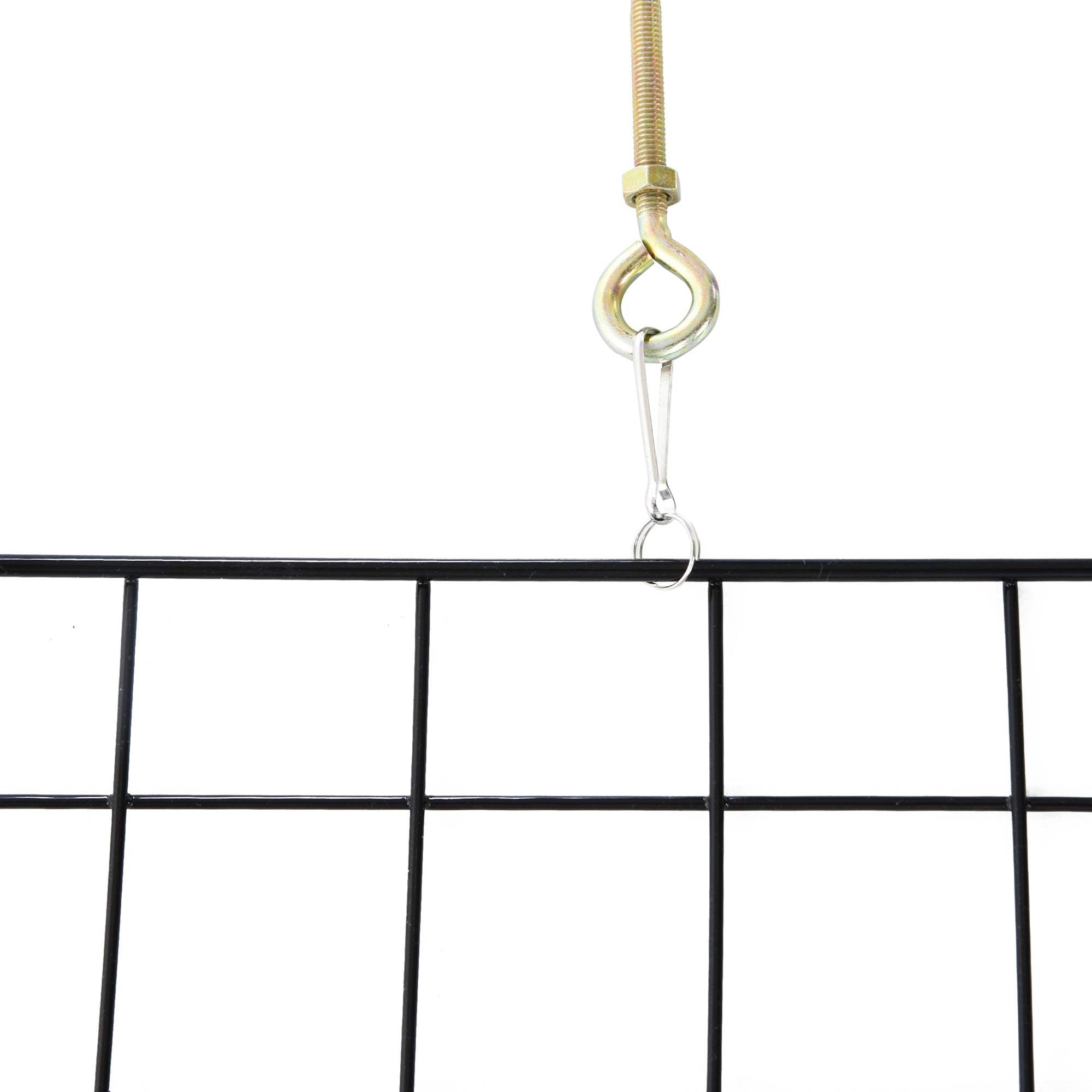 Fireplace Spark Protection Screen with Adjustable Length 81.5-160x44x68 cm Black Metal Wire Fireplace Protector