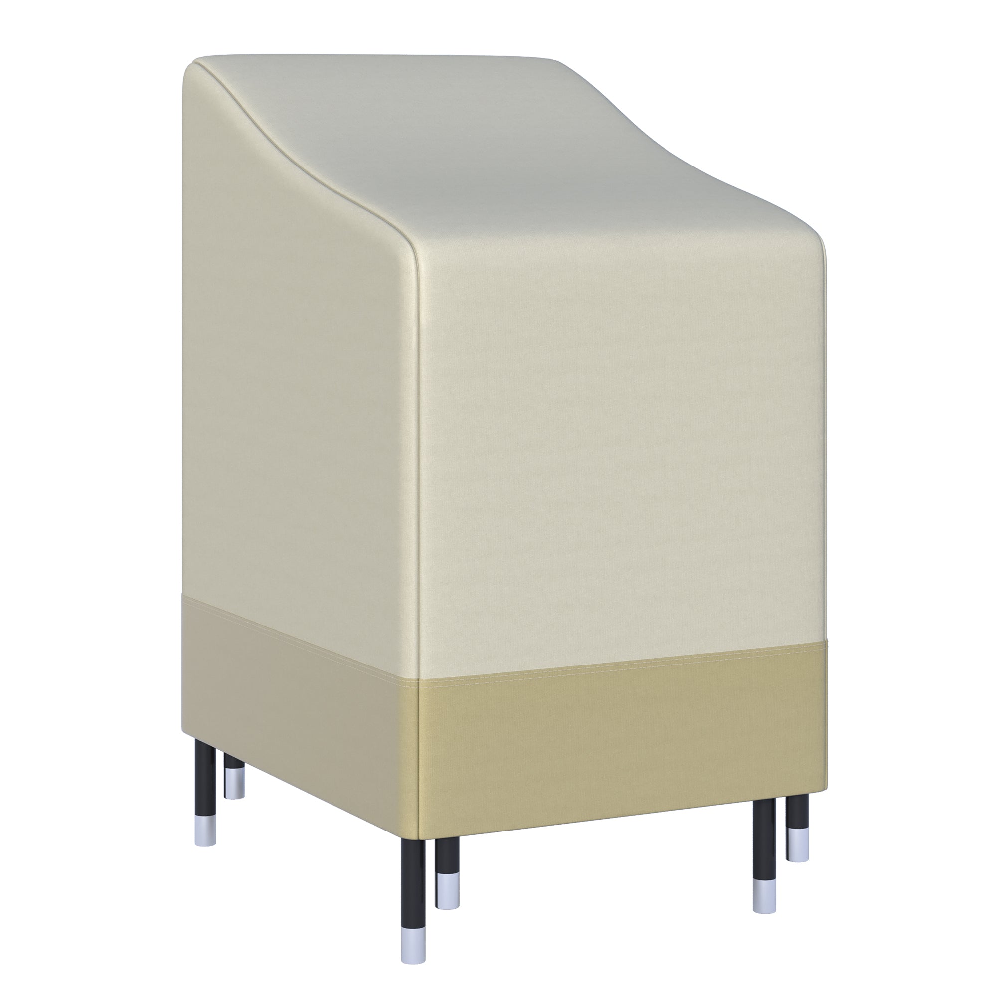 Stackable Chair Cover 90x70x115 cm Waterproof Oxford 600D Garden Furniture Cover Anti-UV Beige and Brown