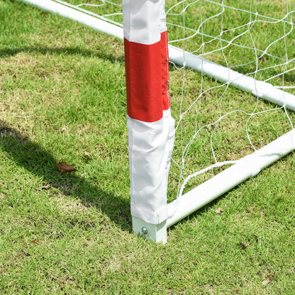 Soccer Net, Goal Post and Goal for Adults and Children, Plastic PE, 302x83x201cm