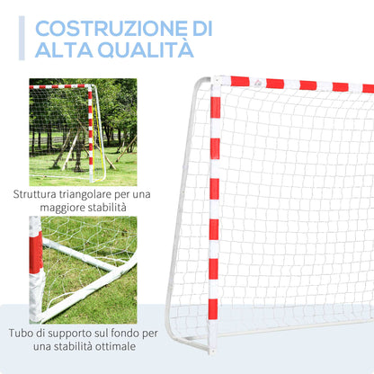 Soccer Net, Goal Post and Goal for Adults and Children, Plastic PE, 302x83x201cm