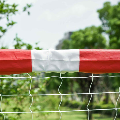 Soccer Net, Goal Post and Goal for Adults and Children, Plastic PE, 302x83x201cm