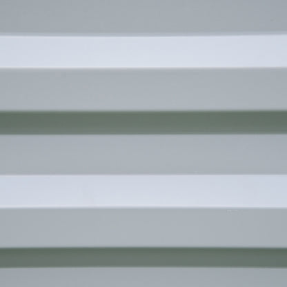 Raised Bed Set, 2-Piece Gardening Bed, Planting Box, Flower Box, Planting Pot, Flower Pot for Garden, Terrace, Galvanized Steel, Gray, 100 x 100 x 30 cm